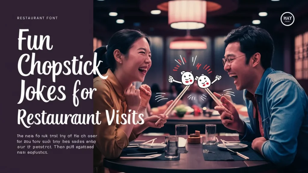 Fun Chopstick Jokes for Restaurant Visits