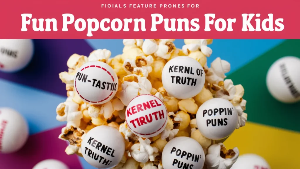 Fun Popcorn Puns for Kids