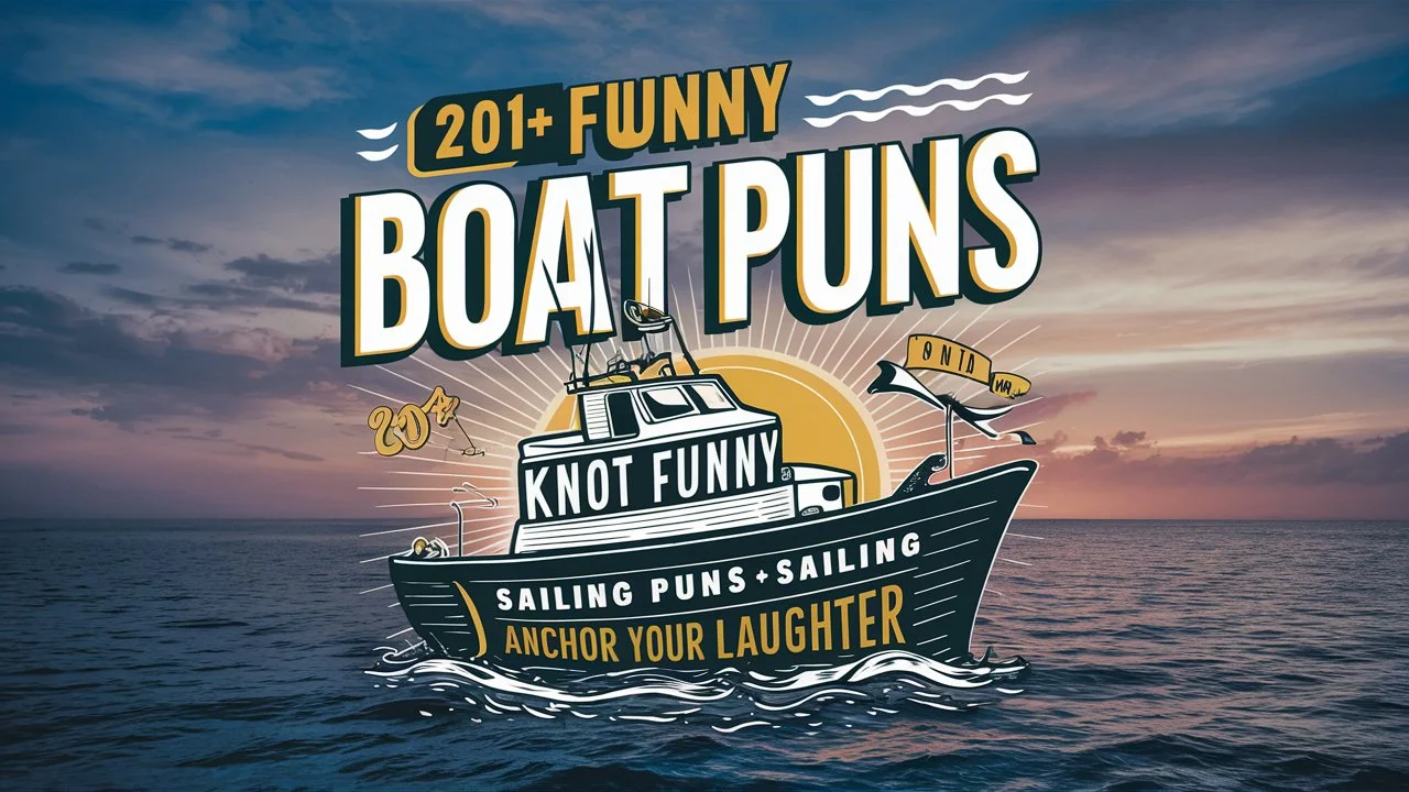 Funny Boat Puns