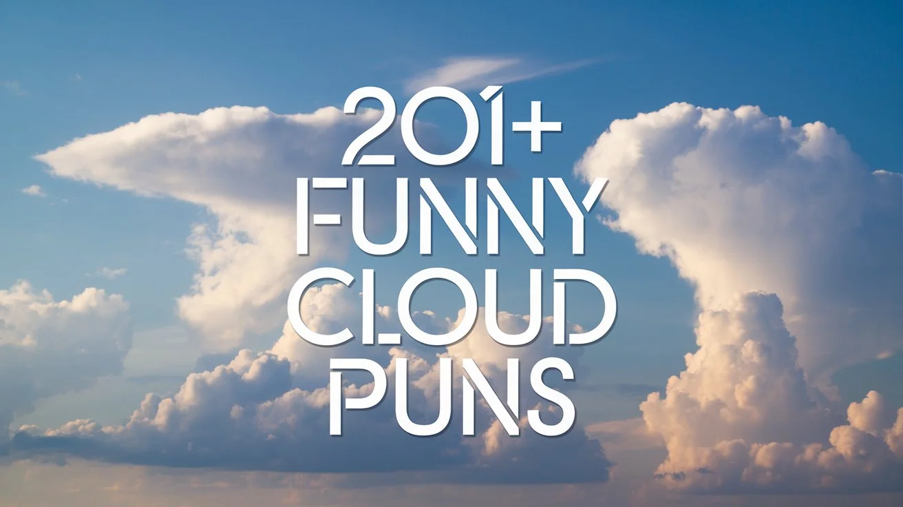 Funny Cloud Puns