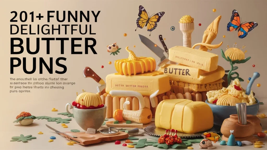 Funny Delightful Butter Puns