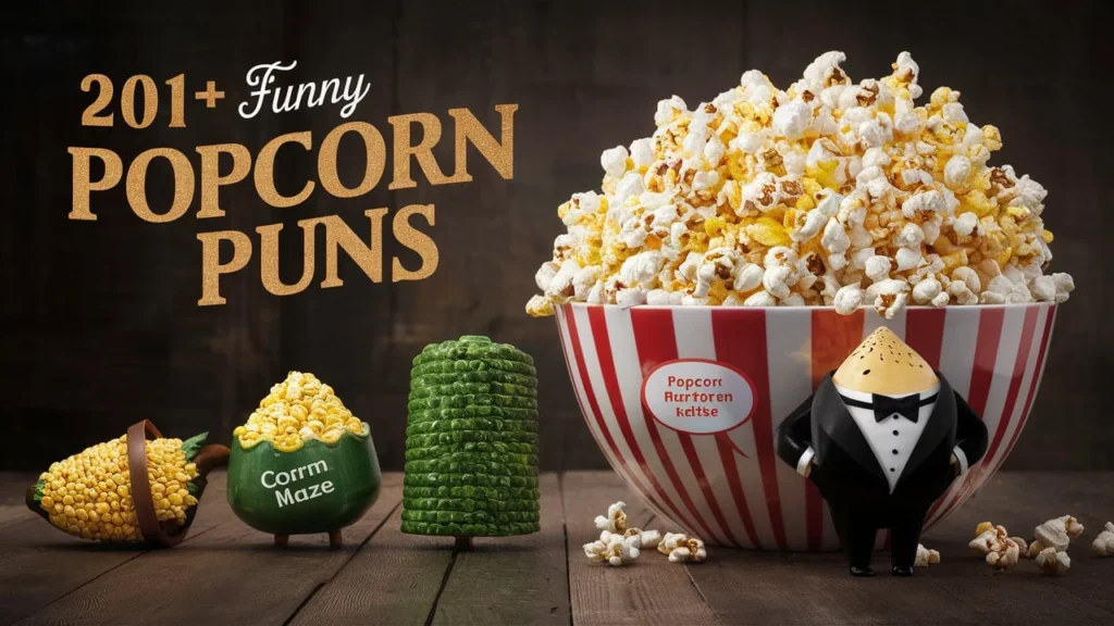 Funny Popcorn Puns