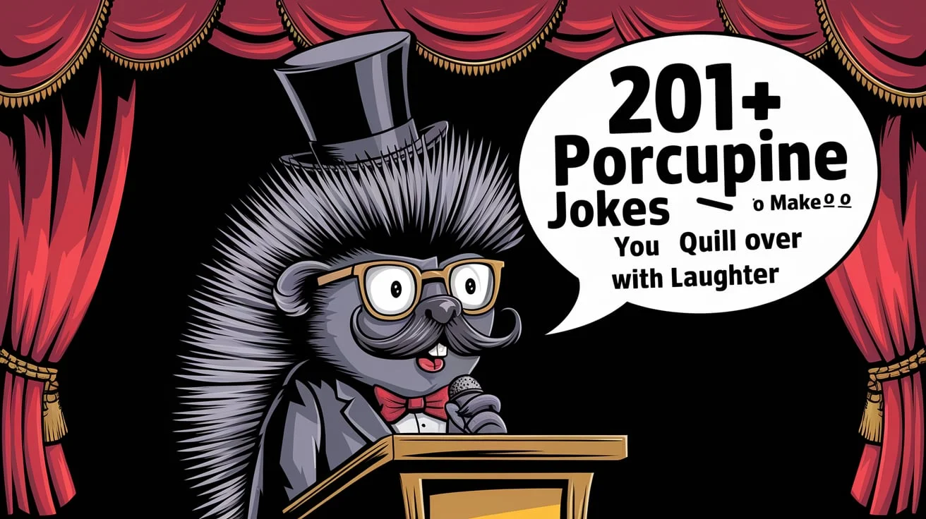 Funny Porcupine Jokes to Make You Quill Over with Laughter