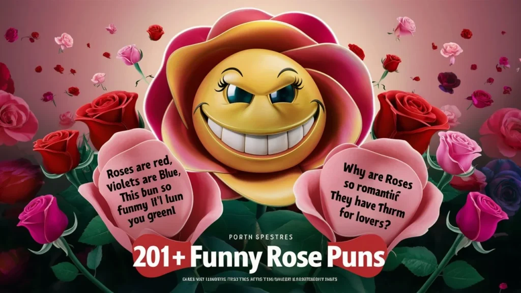 Funny Rose Puns