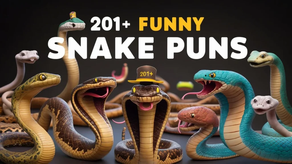 Funny Snake Puns