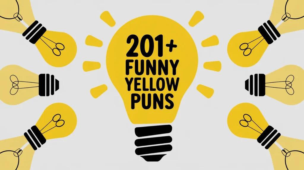 Funny Yellow Puns