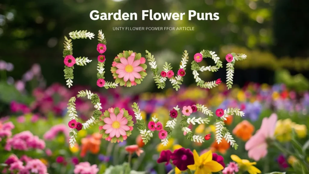 Garden Flower Puns