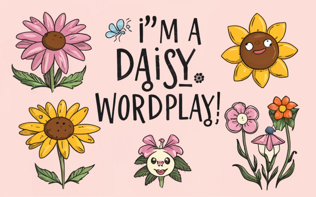 Hilarious Flower Wordplay