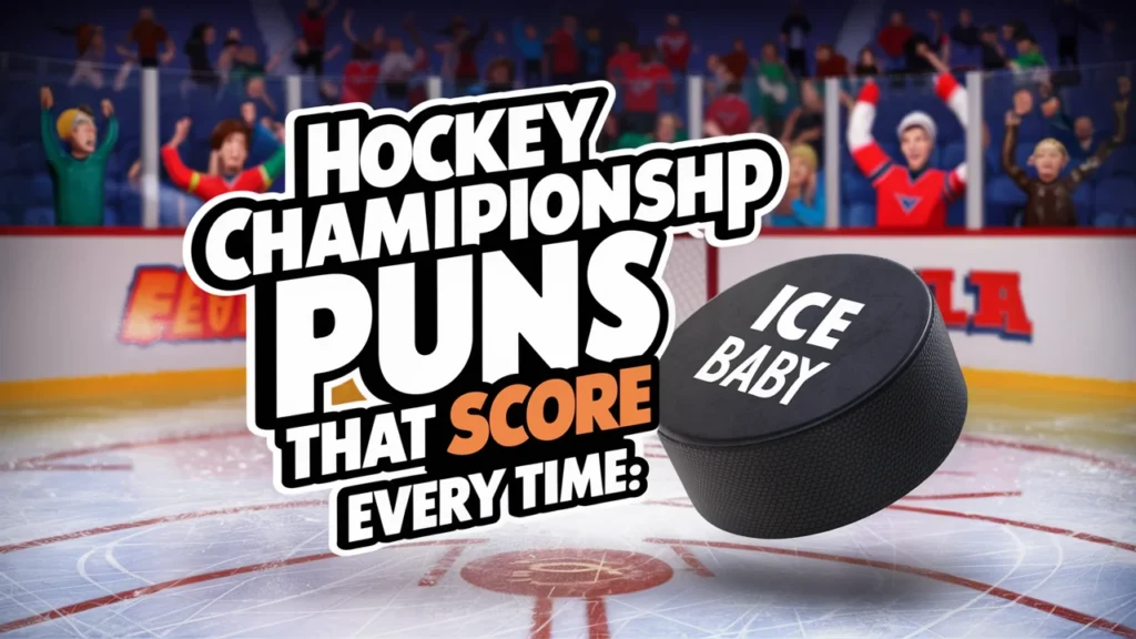 Hockey Championship Puns That Score Every Time