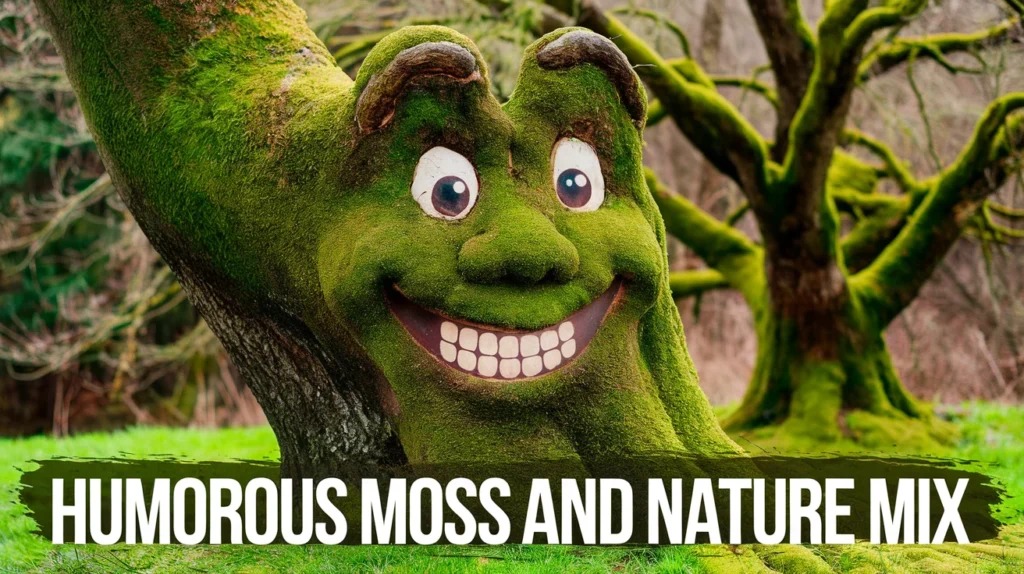 Humorous Moss and Nature Mix