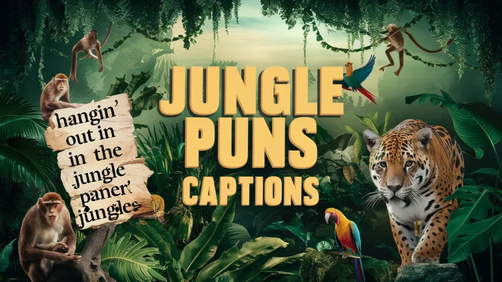 Jungle Puns Captions