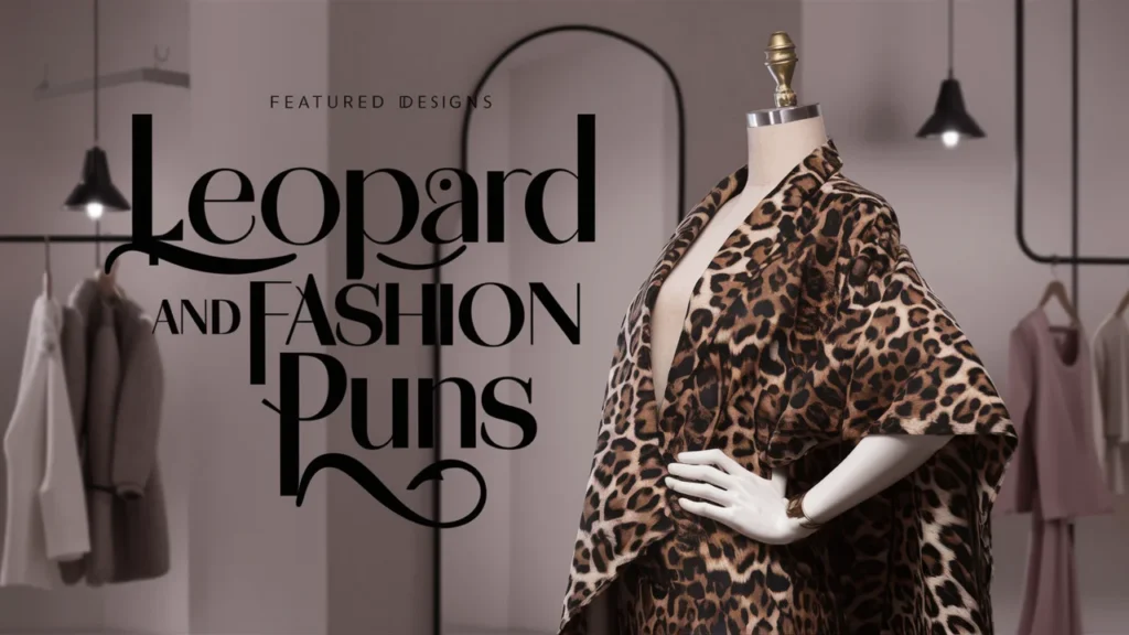 Leopard and Fashion Puns