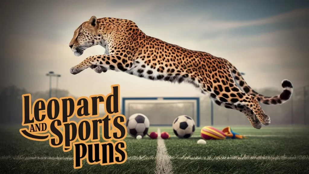 Leopard and Sports Puns