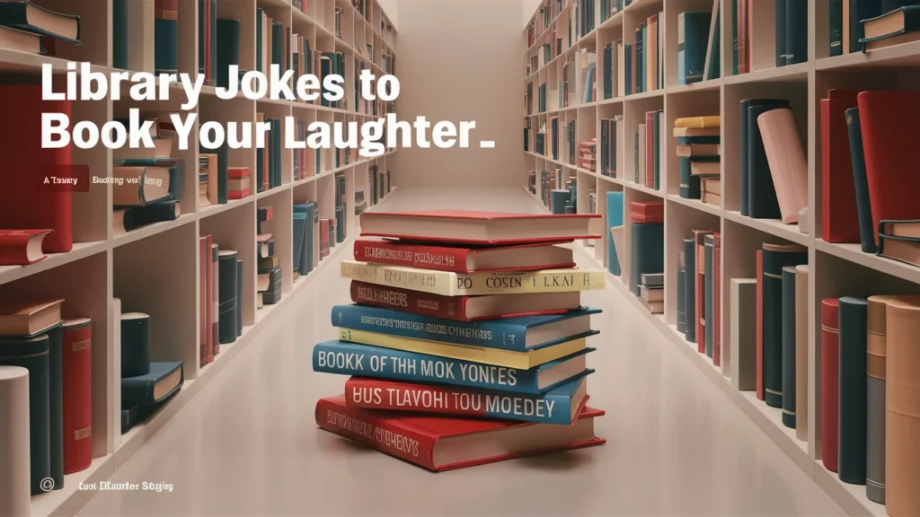 Library Jokes to Book Your Laughter