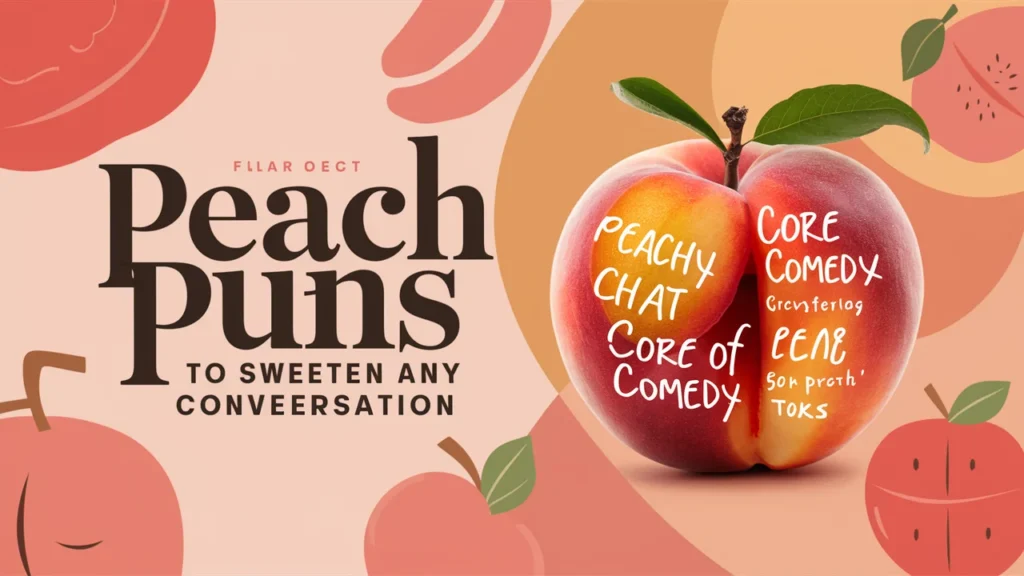 Peach Puns To Sweeten Any Conversation