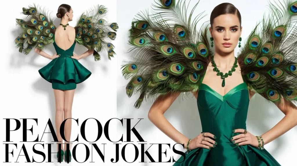 Peacock Fashion Jokes