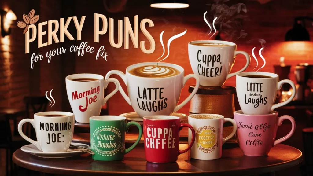 Perky Puns for Your Coffee Fix