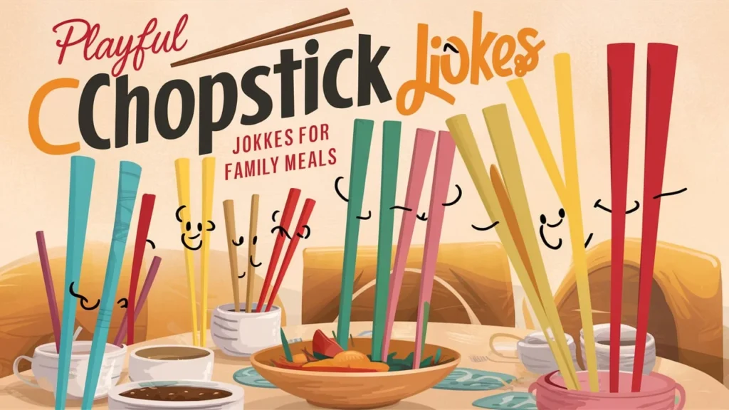 Playful Chopstick Jokes for Family Meals