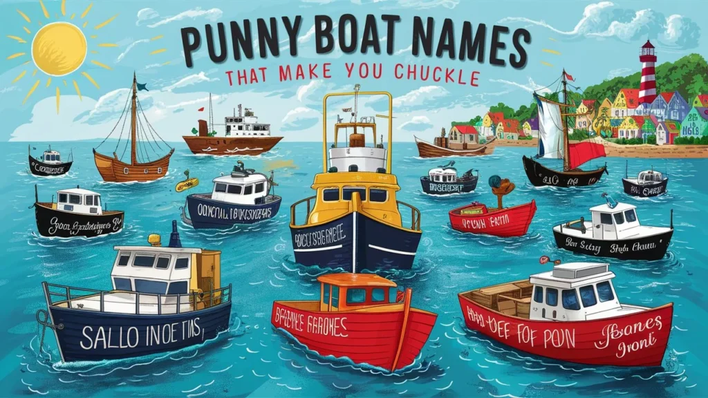 Punny Boat Names That Make You Chuckle