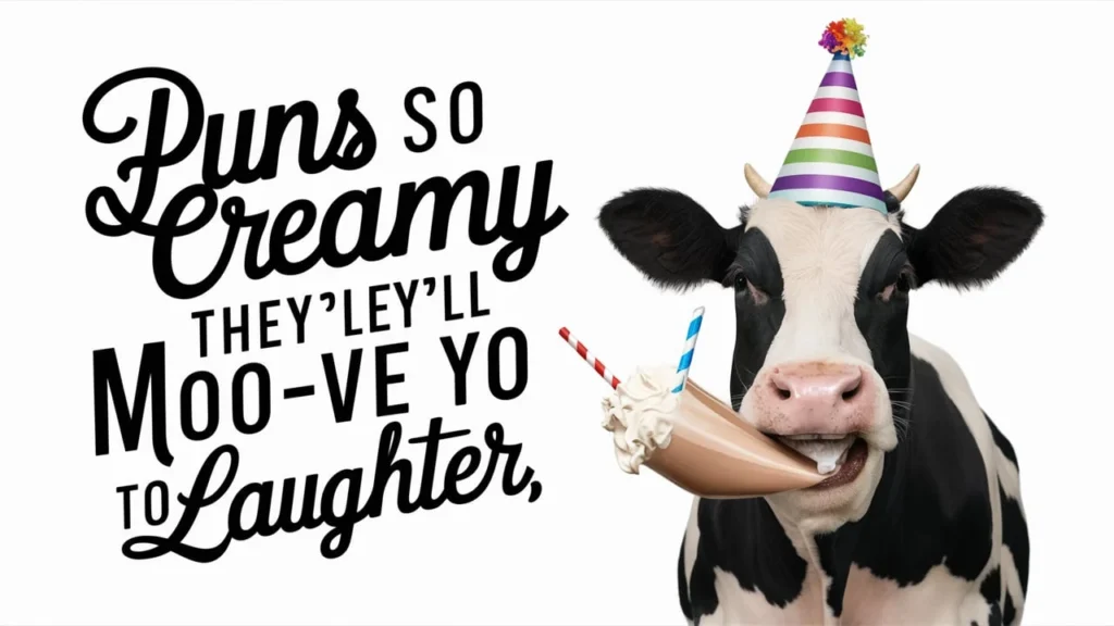 Puns So Creamy They’ll Moo-ve You to Laughter