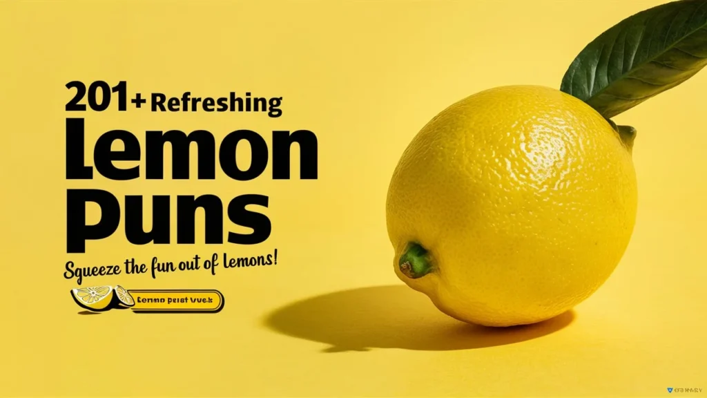 Refreshing Lemon Puns