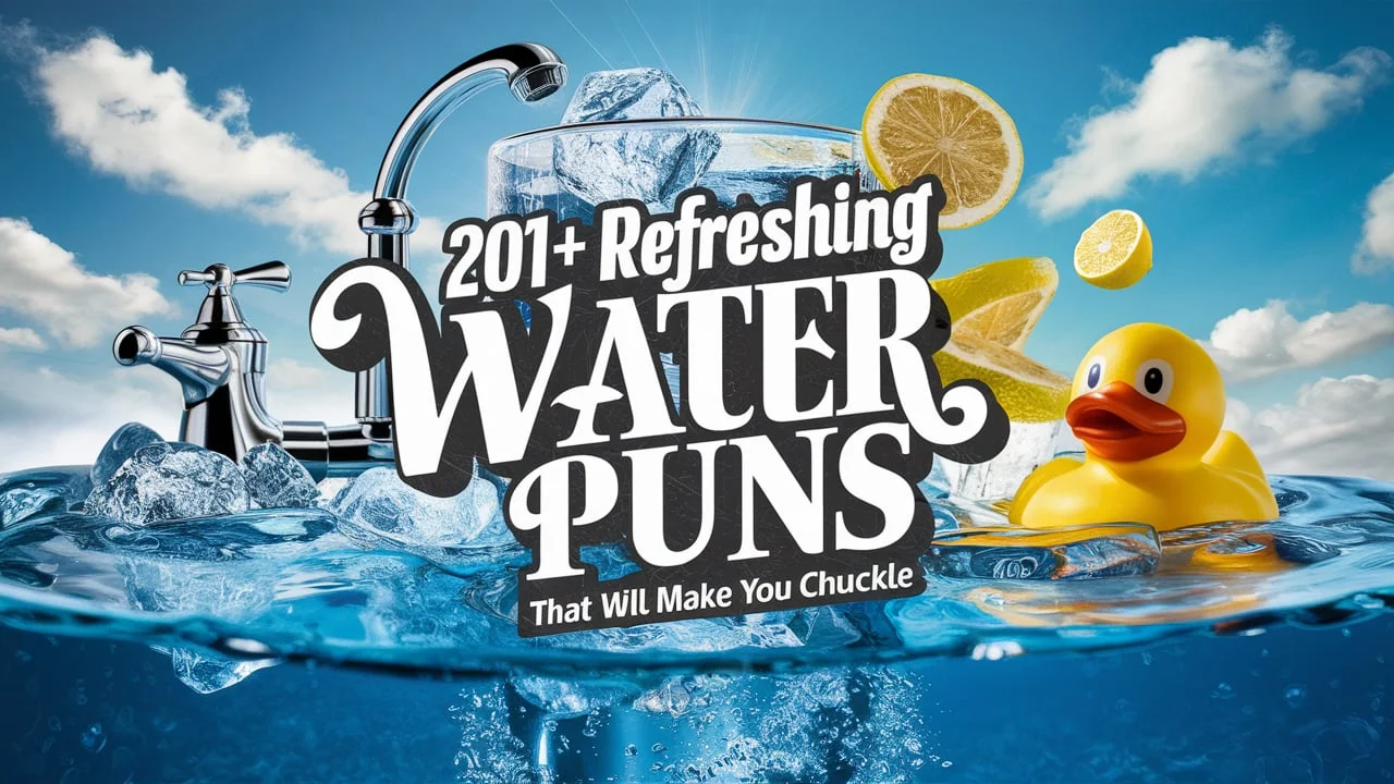 Refreshing Water Puns That Will Make You Chuckle