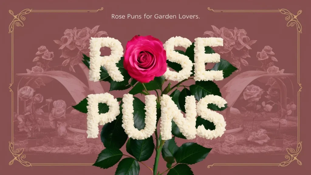 Rose Puns for Garden Lovers