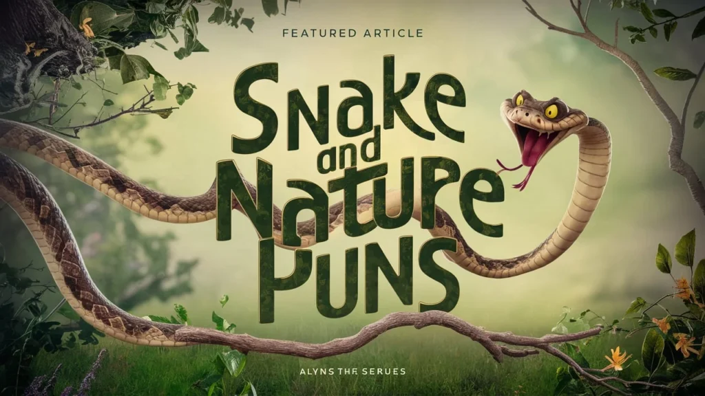 Snake and Nature Puns