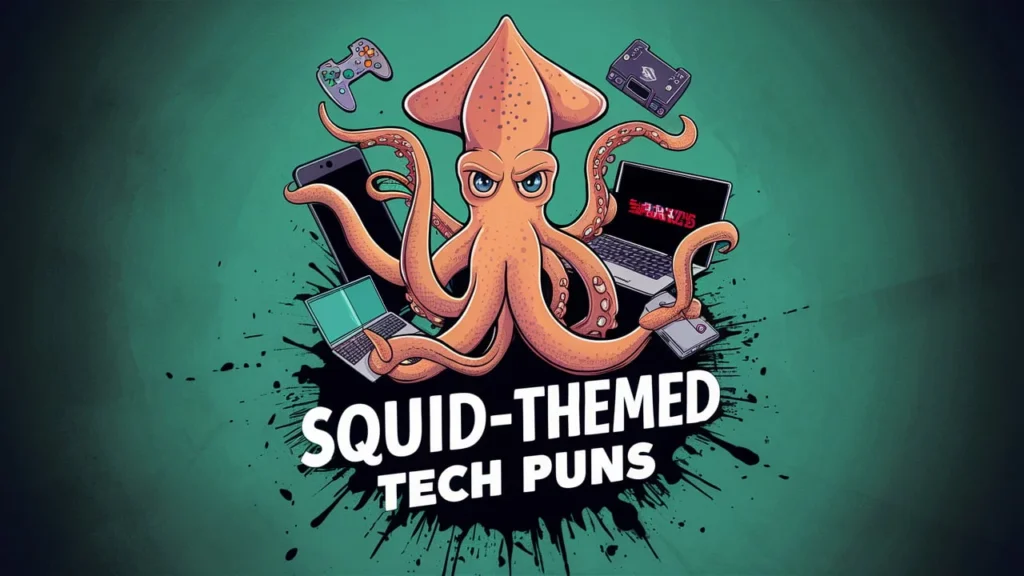 Squid-Themed Tech Puns