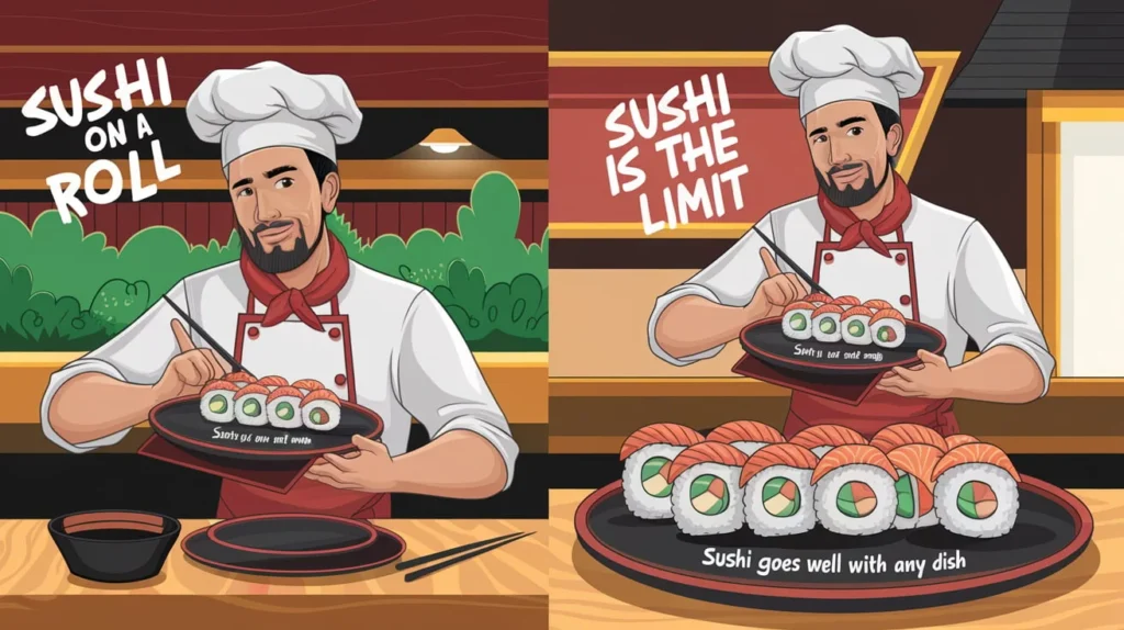 Sushi Puns for Restaurants