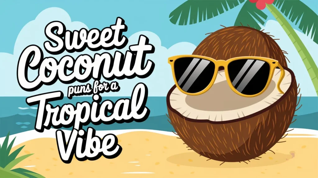 Sweet Coconut Puns for a Tropical Vibe