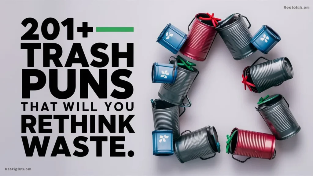 Trash Puns That Will Make You Rethink Waste