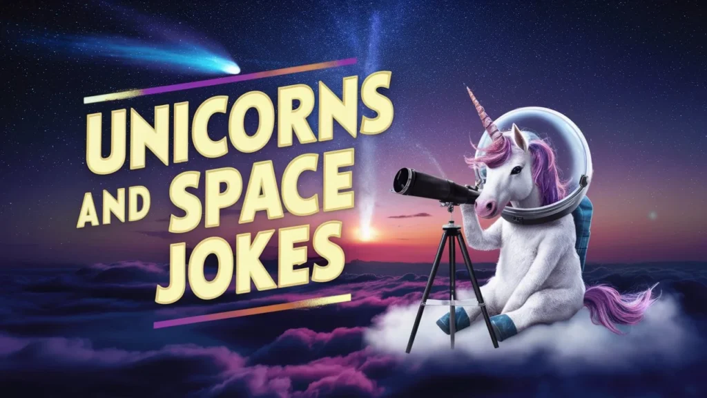 Unicorns and Space Jokes