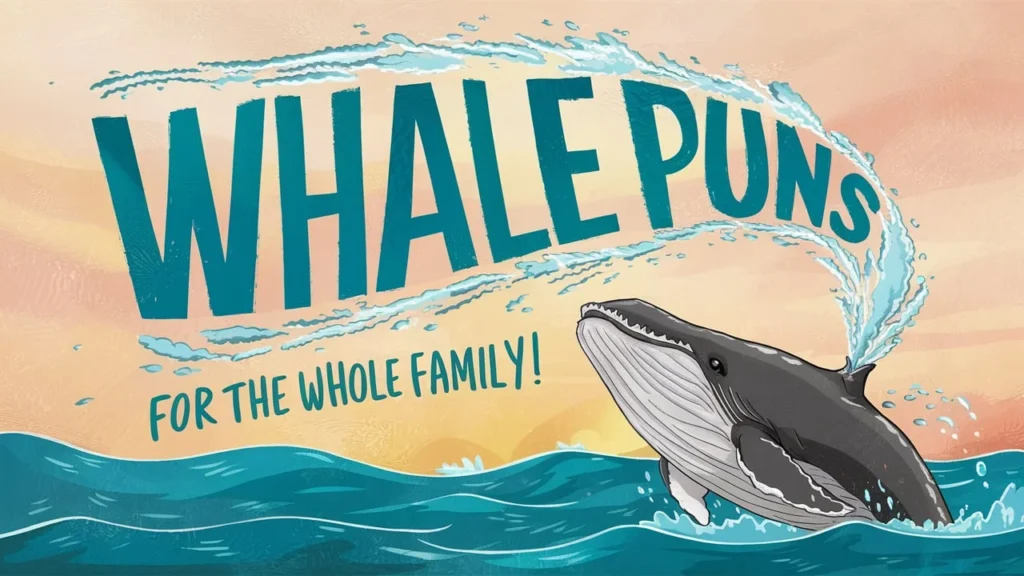 Whale Puns for the Whole Family!