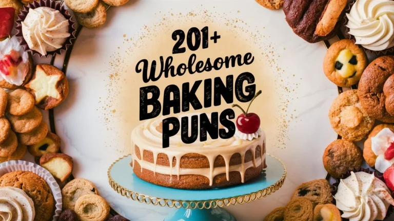 Wholesome Baking Puns