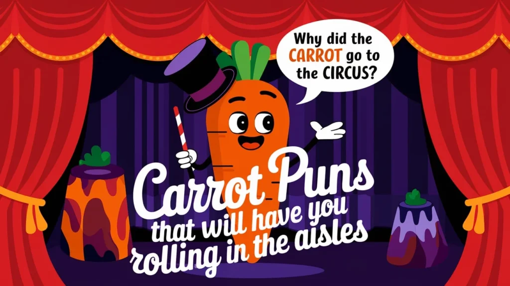 Carrot Puns That Will Have You Rolling in the Aisles