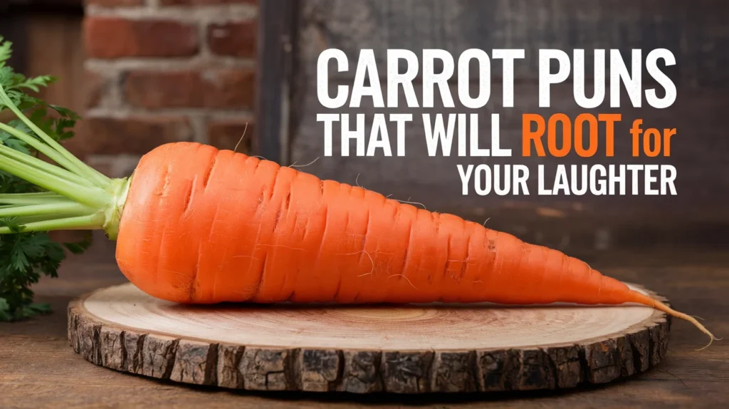 Carrot Puns That Will Root for Your Laughter