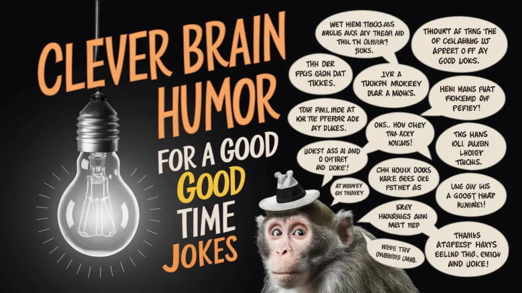 Clever Brain Humor for a Good Time Jokes