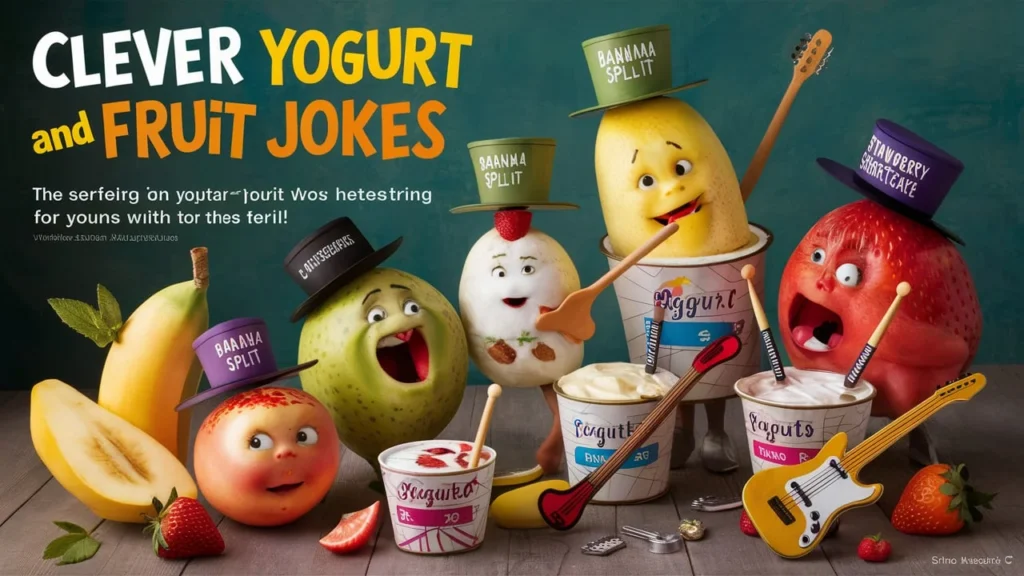 Clever Yogurt and Fruit Jokes