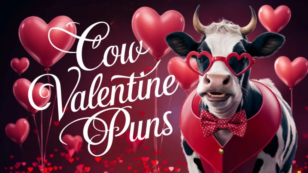 Cow Valentine Puns