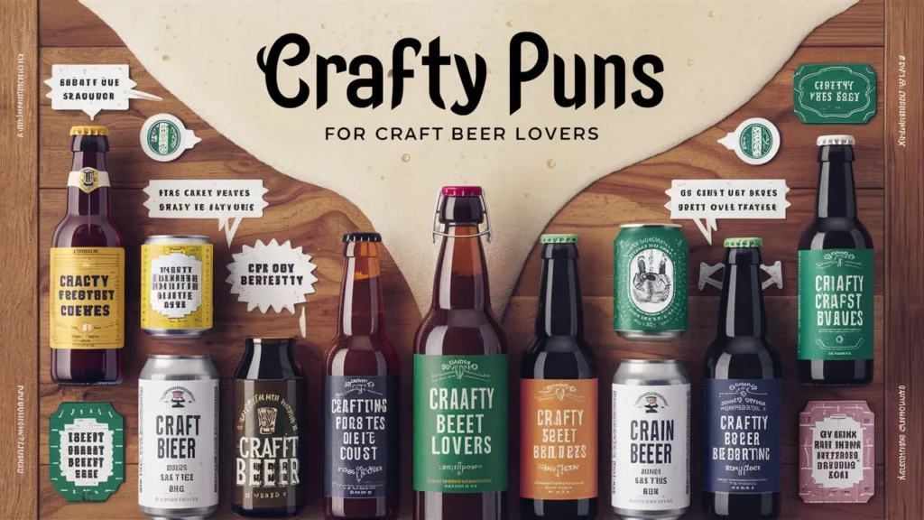 Crafty Puns for Craft Beer Lovers