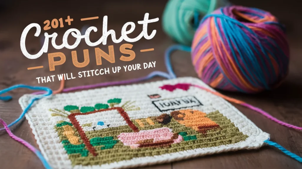 Crochet Puns That Will Stitch Up Your Day