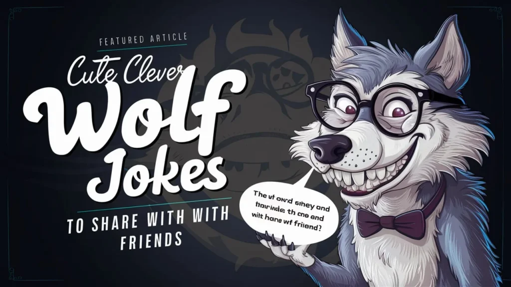 Cute and Clever Wolf Jokes to Share with Friends