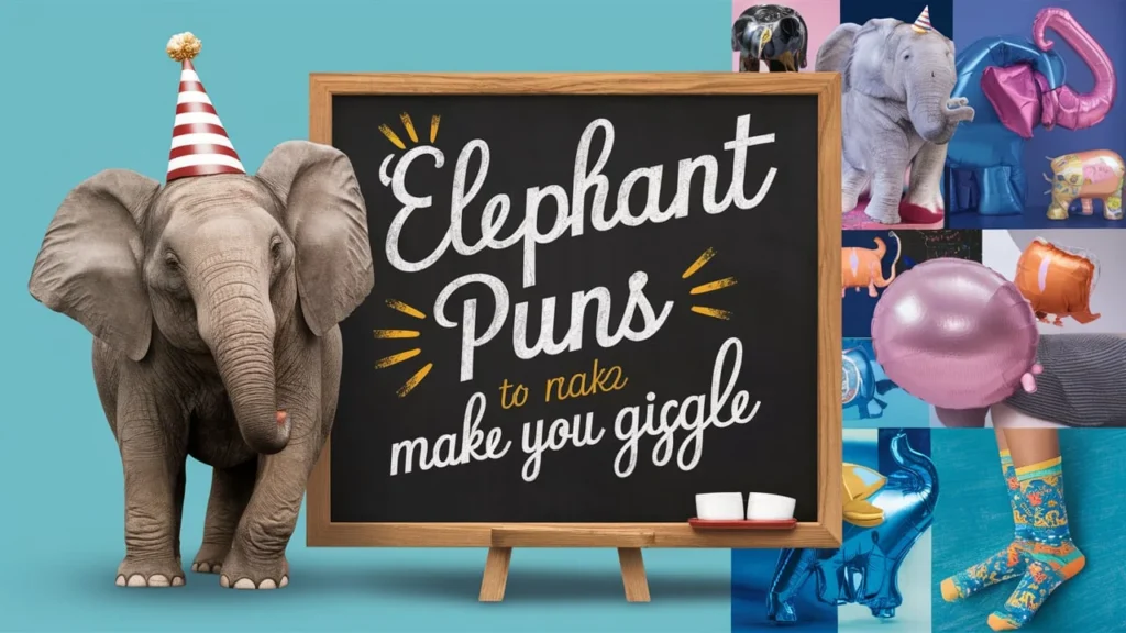 Elephant Puns to Make You Giggle