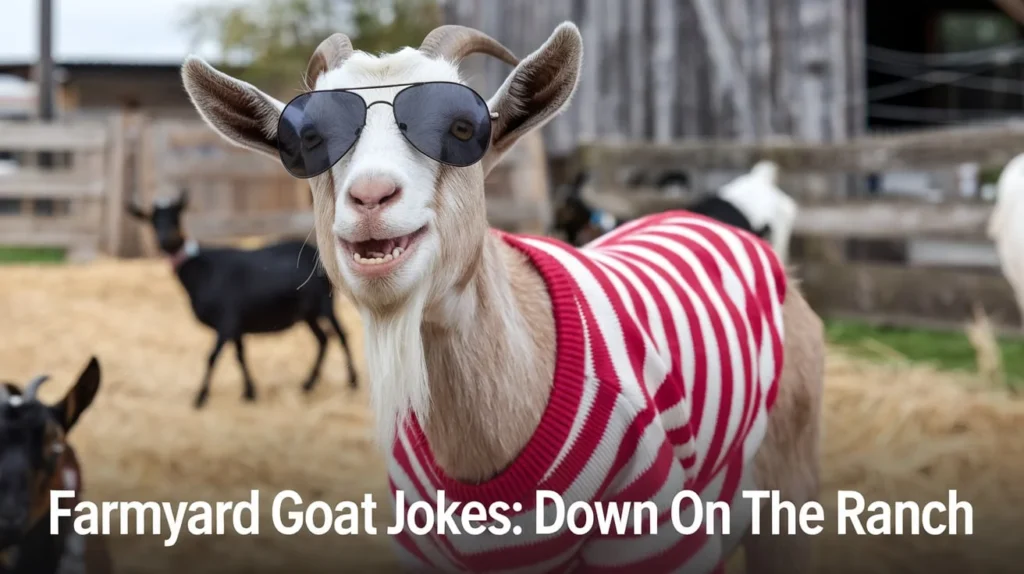 Farmyard Goat Jokes: Down on the Ranch