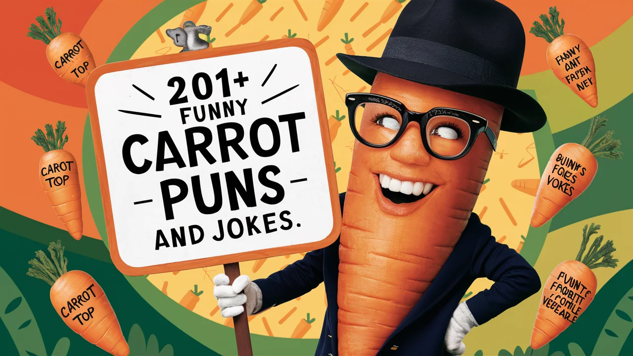 Funny Carrot Puns And Jokes