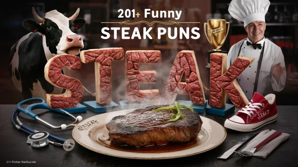 Funny Clever Steak Puns