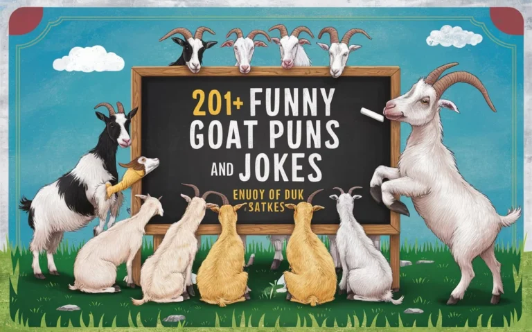 Funny Goat Puns and Jokes