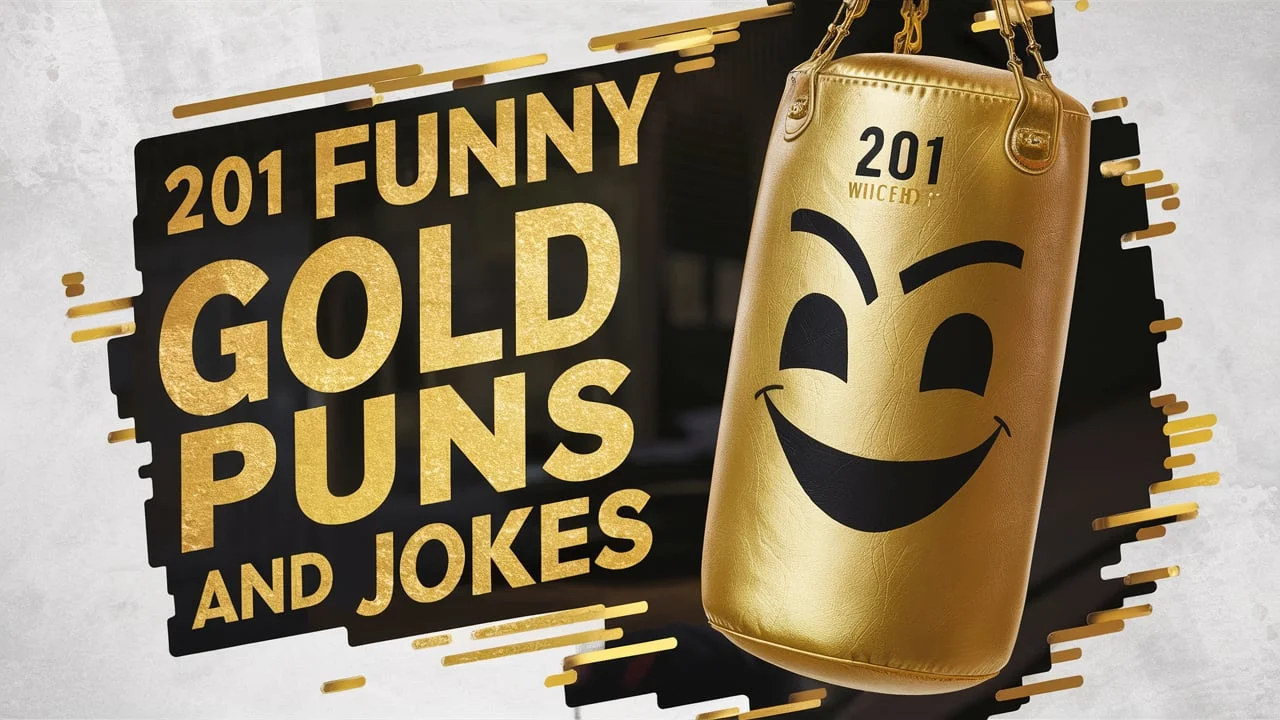 Funny Gold Puns And Jokes