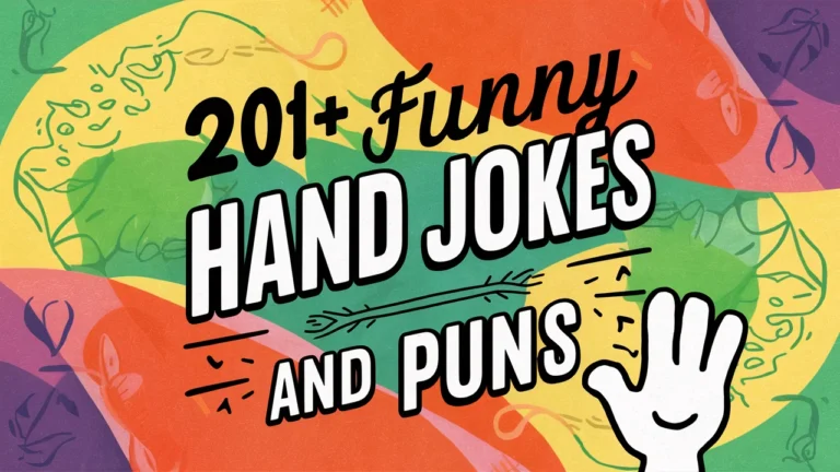 Funny Hand Jokes And Puns